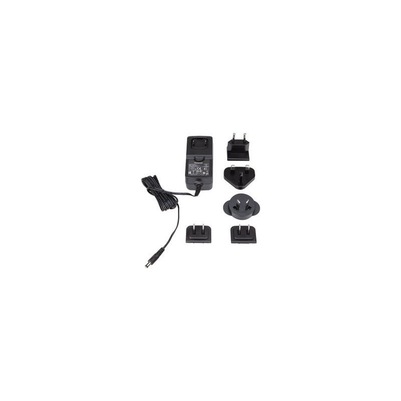 Crestron PW-2412WU - Síťový adaptér - AC 100-240 V - černá