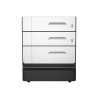 HP Paper Tray and Stand - Zásobník médií - 1000 listy v 2 zásobník(y) - pro PageWide MFP 377 PageWide Managed MFP P57750