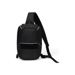 DICOTA Reflective - Závěsné pouzdro pro tablet - 600D RPET - černá - až 12,9"