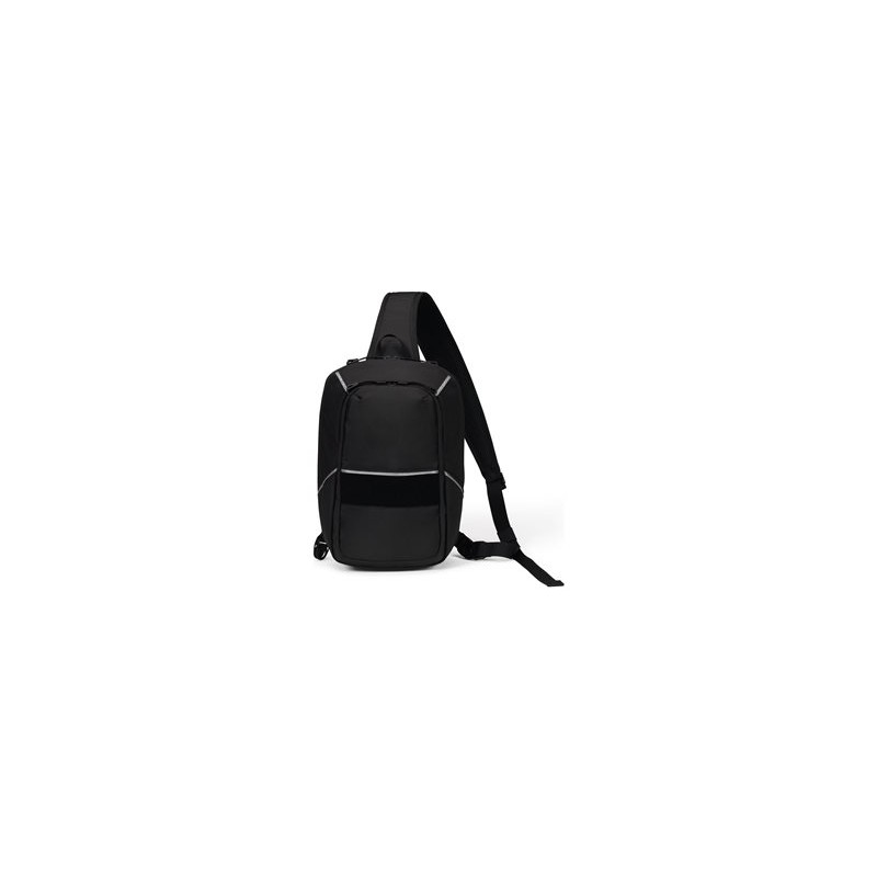 DICOTA Reflective - Závěsné pouzdro pro tablet - 600D RPET - černá - až 12,9"