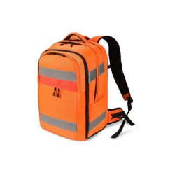 DICOTA Hi-Vis V2 - Baťůžek - 32-38 litrů - polyester, termoplastický polyuretan (TPU) - oranžová
