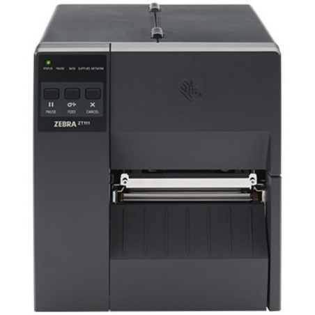 TT Printer ZT111 4", 300 dpi, Thermal Transfer, Tear, EU/UK Cords, USB, Serial, Ethernet, BTLE, USB Host, EZPL
