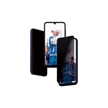 PanzerGlass Re-Glass - Ochrana obrazovky pro mobilní telefon - ultra široký tvar - sklo - s bezpecnostním filtrem - pro Samsung