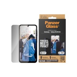 PanzerGlass - Ochrana obrazovky pro mobilní telefon - ultraširoký strih s EasyAligner - sklo - s bezpecnostním filtrem - pro