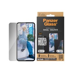 PanzerGlass - Ochrana obrazovky pro mobilní telefon - ultra široký tvar - sklo - s bezpecnostním filtrem - pro Samsung Galaxy