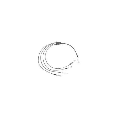 Cisco Direct-Attach Breakout Cable - Síťový kabel - QSFP+ (M) do SFP+ (M) - 5 m - SFF-8431/SFF-8436/SFF-8461 - pasivní - šedá