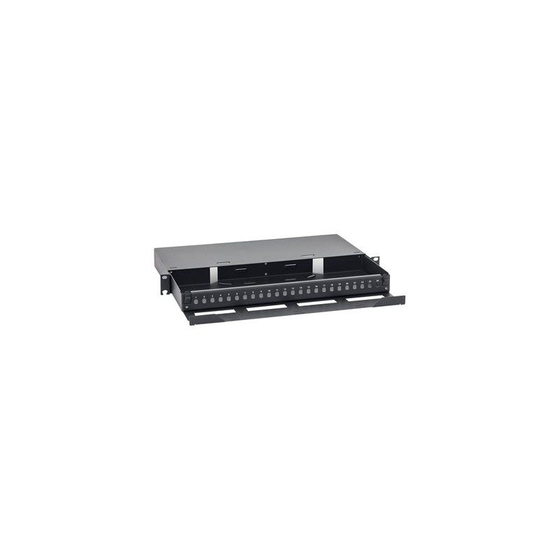 Triton RAB-FO-X75-A1 - Propojovací panel - prední - 1U - 19" - 24 porty