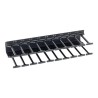 Triton RAB-VP-H27-X1 - Stojanový panel pro usporádání kabelu - RAL 9005 - 27U