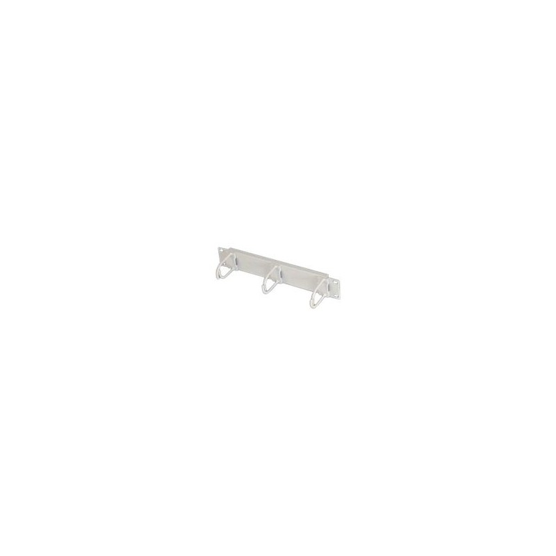 Triton - Panel pro usporádání kabelu - RAL 7035 - 1U - 10"