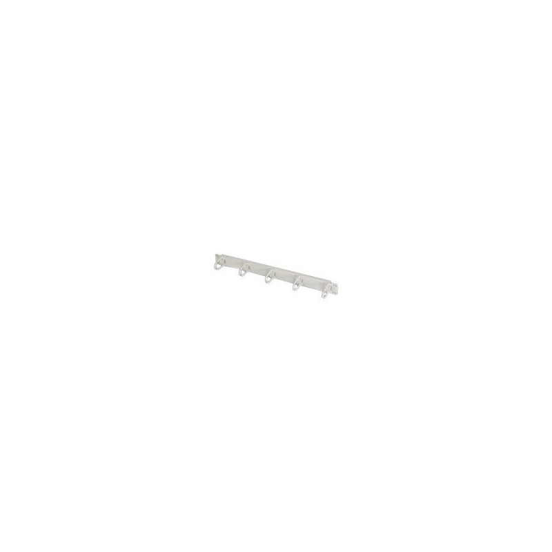 Triton - Príslušenství pro organizaci kabelu k regálu (horizontální) - RAL 7035 - 1U - 19"