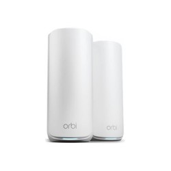 NETGEAR Orbi 870 Series RBE872 - Systém WiFi - (router, extender) - až 6000 čtverečních stop - mesh 10GbE, 2.5GbE, Wi-Fi 7