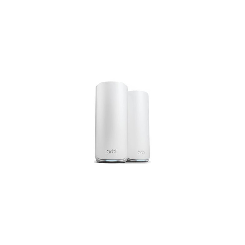 NETGEAR Orbi 870 Series RBE872 - Systém WiFi - (router, extender) - až 6000 čtverečních stop - mesh 10GbE, 2.5GbE, Wi-Fi 7