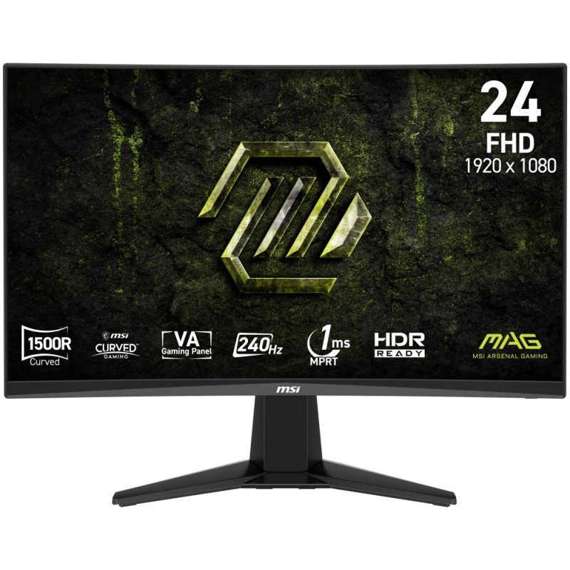 MSI MAG 245C X24 23.6"/FHD/VA/240Hz/1ms/1500R