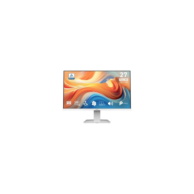 MSI Pro/MP273W E14A/27"/IPS/FHD/144Hz/1ms/Bílá/3R