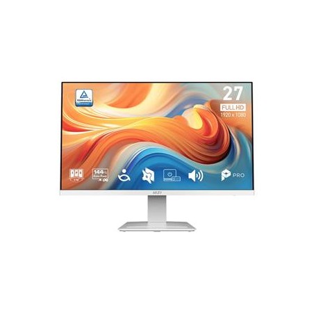 MSI Pro/MP273W E14A/27"/IPS/FHD/144Hz/1ms/Bílá/3R