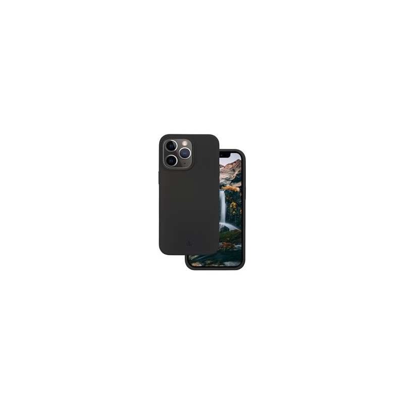 dbramante1928 - Zadní kryt pro mobilní telefon - recyklovaný plast - noční čerň - pro Apple iPhone 12, 12 Pro