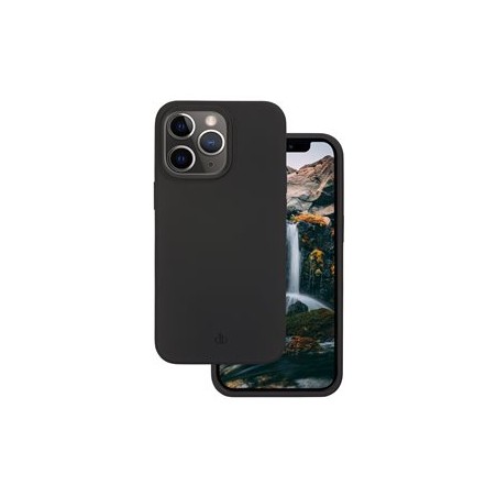 dbramante1928 - Zadní kryt pro mobilní telefon - recyklovaný plast - noční čerň - pro Apple iPhone 12, 12 Pro