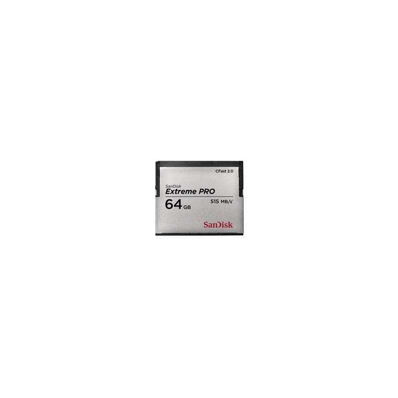 SanDisk CFAST 2.0 64GB Extreme Pro (515 MB/s)