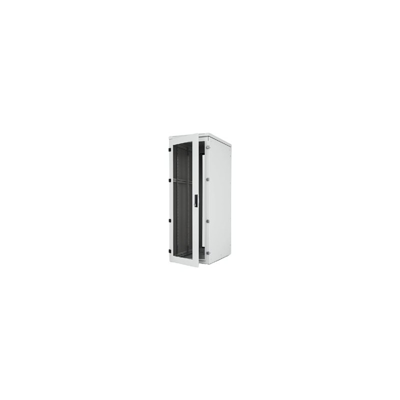 Triton 19 stojanový rozvaděč RIE 27U/600x800mm, 19 stojanový rozvaděč 27U/600x800mm plechové dveře, pro klima jed. IP54 nosnost