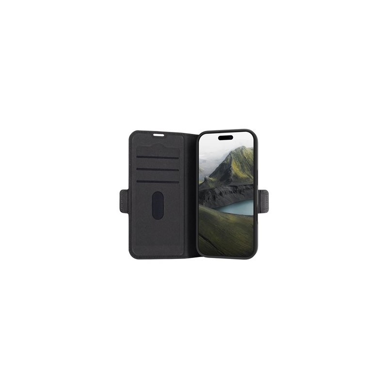 dbramante1928 Bergen Pro - Pouzdro s klopou pro mobilní telefon - bulk - plast - černá - pro Apple iPhone 16 Pro Max