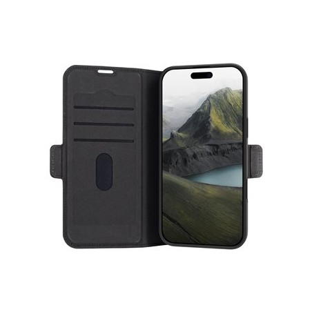 dbramante1928 Bergen Pro - Pouzdro s klopou pro mobilní telefon - bulk - plast - černá - pro Apple iPhone 16 Plus
