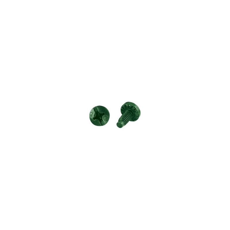 Panduit StructuredGround Bonding Screws - Grounding bolt - zelená (balení 100)