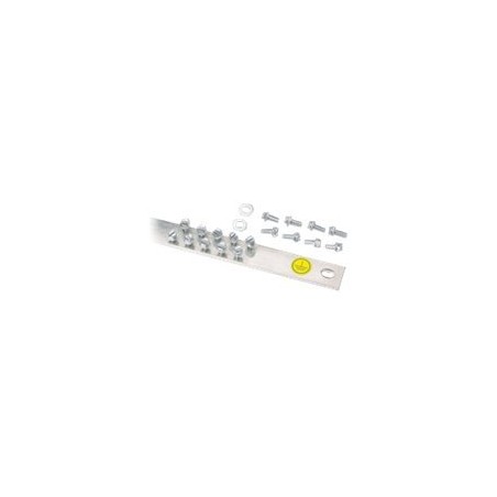 Panduit Grounding Busbar Kit - Rack bus bar - 19"