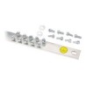Panduit Grounding Busbar Kit - Rack bus bar - 19"