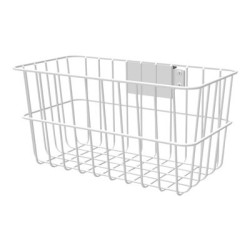 Compulocks Basket for Rolling Rise Stand - Upevňovací komponent (basket) - bílá - lze připevnit na vozík - pro Compulocks iPad