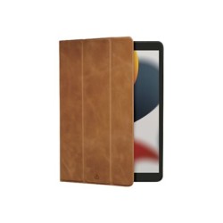 dbramante1928 Risskov - Pouzdro s klopou pro tablet - tri-fold - kůže full-grain - bronz - 10.2" - pro Apple 10.2-inch iPad