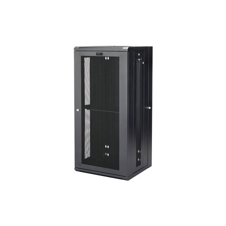 StarTech.com 26U 19" Wall Mount Network Cabinet, 16" Deep Hinged Locking IT Network Switch Depth Enclosure, Assembled Vented