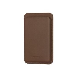 dbramante1928 - Brašna pro mobilní telefon / kreditní kartu - kompatibilita s MagSafe - kůže full-grain - dark tan
