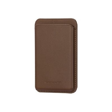 dbramante1928 - Brašna pro mobilní telefon / kreditní kartu - kompatibilita s MagSafe - kůže full-grain - dark tan