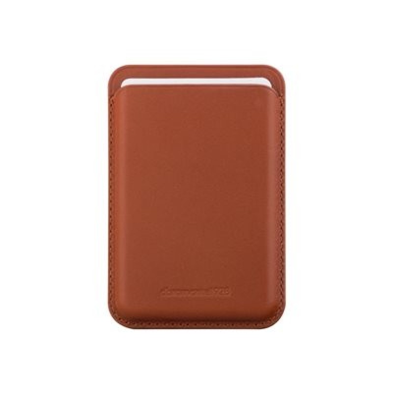 dbramante1928 Roskilde CC - Brašna pro mobilní telefon / kreditní kartu - kompatibilita s MagSafe - kůže full-grain - bronz