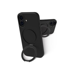 dbramante1928 Roskilde Kick - Zadní kryt pro mobilní telefon - kompatibilita s MagSafe - ICON - půlnoční - pro Apple iPhone 16