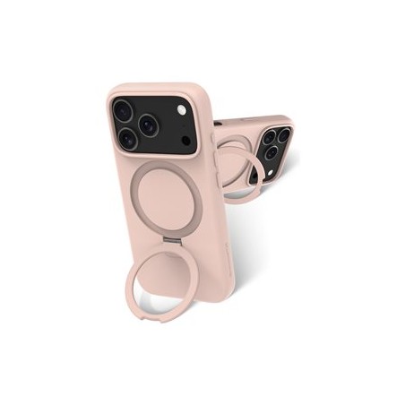 dbramante1928 Roskilde Kick - Zadní kryt pro mobilní telefon - kompatibilita s MagSafe - ICON - růžová pink sand - pro Apple