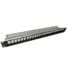 Solarix Modulární neosazený patch panel Solarix 24 portů 1U