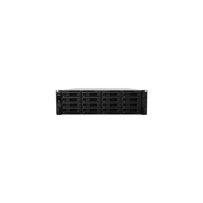 Synology RackStation RS4017XS+ - Server NAS - 16 zásuvky - k upevnění na regál - SATA 6Gb/s - RAID 0, 1, 5, 6, 10, JBOD - RAM 8