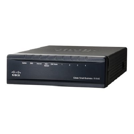 Cisco Small Business RV042 - Směrovač - 4portový switch - porty WAN: 2 - repasovaný