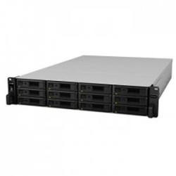 Synology RX1217sas - Police - 12 zásuvky (SATA-600 / SAS) - k upevnění na regál - 2U