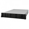 Synology RX1217sas - Police - 12 zásuvky (SATA-600 / SAS) - k upevnění na regál - 2U