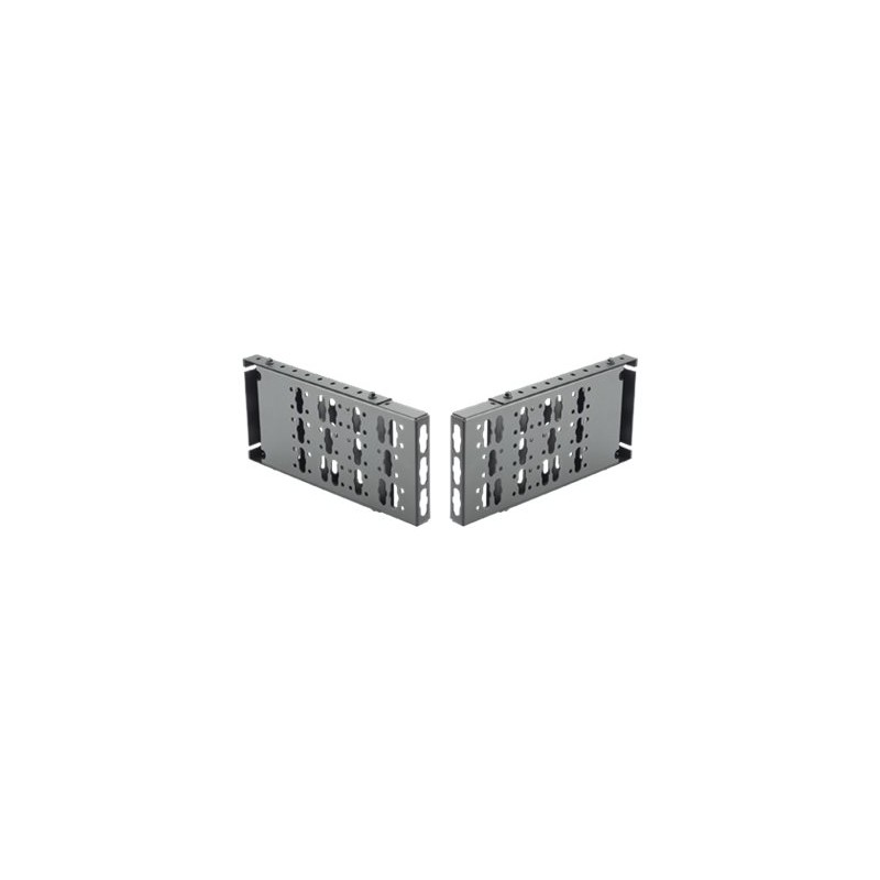 Panduit - Outlet mounting bracket - černá