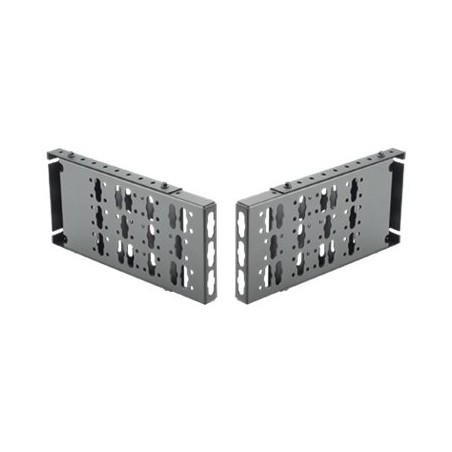 Panduit - Outlet mounting bracket - černá