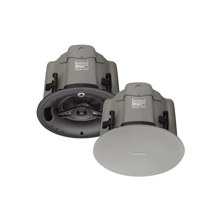 Crestron Saros ICE6T - Reproduktor - pro PA systém - 125 Watt - 2-cestný - koaxiál - strukturovaná bílá (barva mřížky