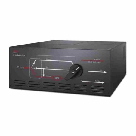APC Service Bypass Panel - Přepínač obtoku (k montáži na regál) - AC 220/230/240/380/400 V - 20000 VA - výstupní konektory: 8