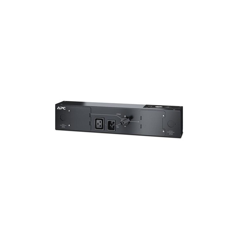 APC Service Bypass Panel - Rozvodná jednotka PDU (k montáži na regál) - AC 230 V - 3000 VA - výstupní konektory: 2 - 2U - černá