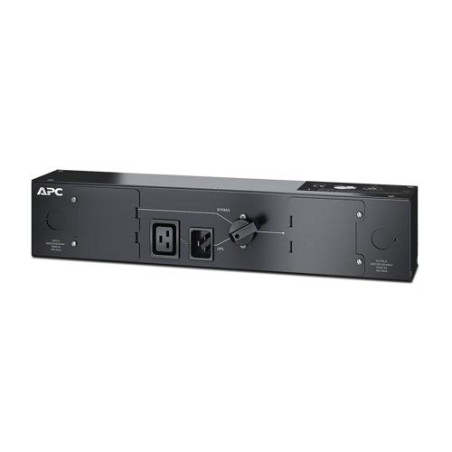 APC Service Bypass Panel - Rozvodná jednotka PDU (k montáži na regál) - AC 230 V - 3000 VA - výstupní konektory: 2 - 2U - černá