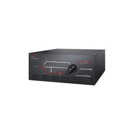 APC Service Bypass Panel - Přepínač obtoku (k montáži na regál) - AC 200/208/220/230/240/380/400 V - 20000 VA - výstupní