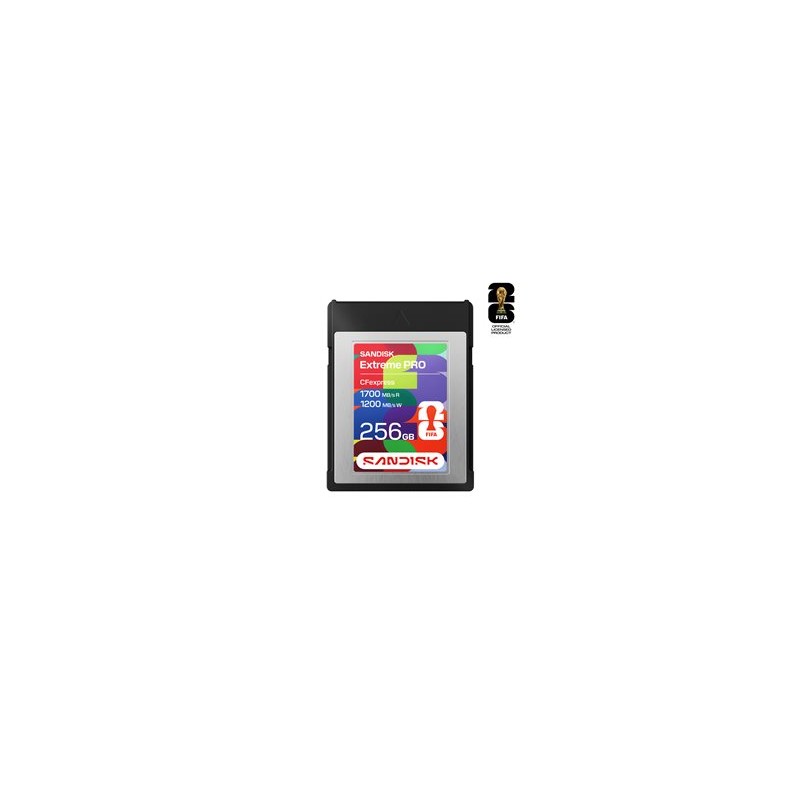 SanDisk Extreme PRO - FIFA World Cup 2026 Edition pametová karta flash - 256 GB - CFexpress typu B