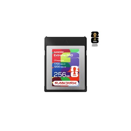 SanDisk Extreme PRO - FIFA World Cup 2026 Edition pametová karta flash - 256 GB - CFexpress typu B